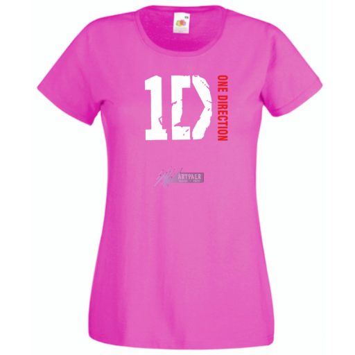 Zene rajongó - One Direction női rövid ujjú póló