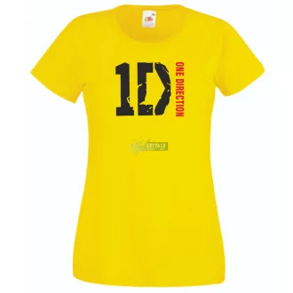 Zene rajongó - One Direction női rövid ujjú póló