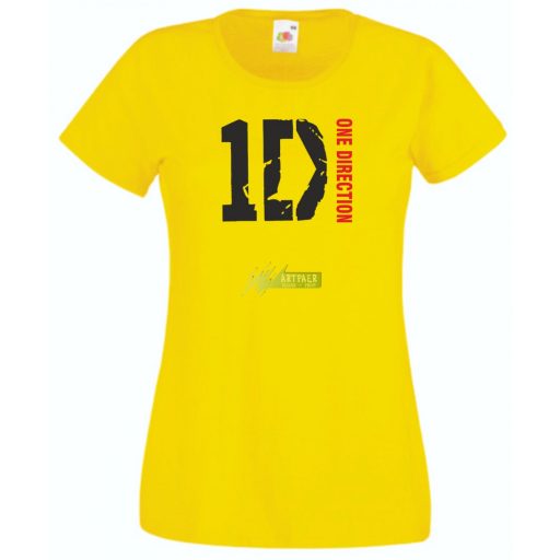 Zene rajongó - One Direction női rövid ujjú póló