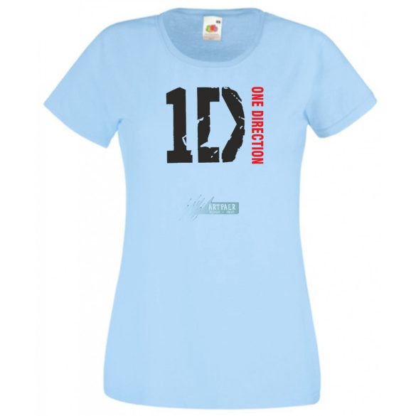 Zene rajongó - One Direction női rövid ujjú póló
