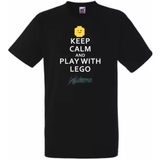 Keep Calm Legó gyerek rövid ujjú póló
