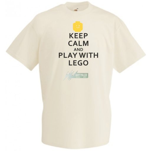 Keep Calm Legó gyerek rövid ujjú póló