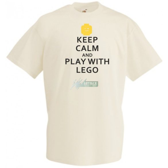 Keep Calm Legó gyerek rövid ujjú póló