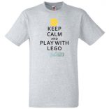 Keep Calm Legó gyerek rövid ujjú póló