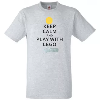 Keep Calm Legó gyerek rövid ujjú póló