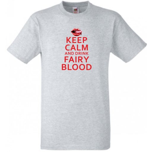 Keep Calm True Blood férfi rövid ujjú póló
