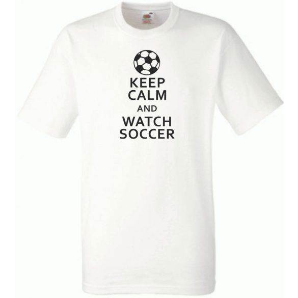 Keep Calm ... foci férfi rövid ujjú póló
