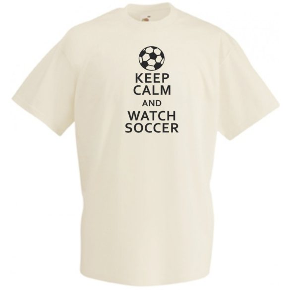 Keep Calm ... foci férfi rövid ujjú póló