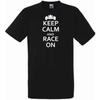 KC and Styled Race on férfi rövid ujjú póló
