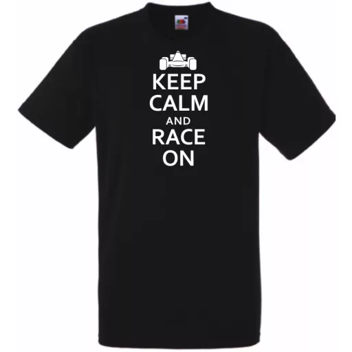 KC and Styled Race on férfi rövid ujjú póló