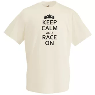 KC and Styled Race on férfi rövid ujjú póló