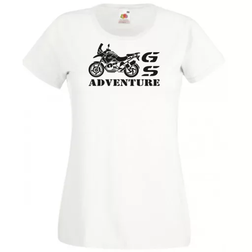 Motor fan BMW GS Adventure női rövid ujjú póló