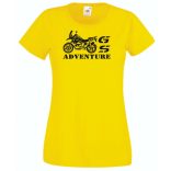 Motor fan BMW GS Adventure női rövid ujjú póló