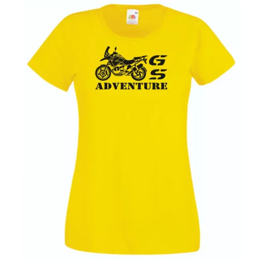 Motor fan BMW GS Adventure női rövid ujjú póló