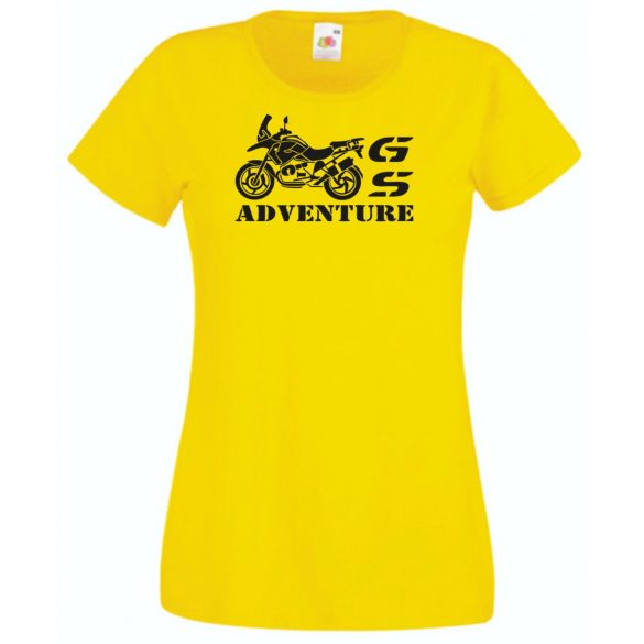 Motor fan BMW GS Adventure női rövid ujjú póló