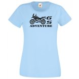 Motor fan BMW GS Adventure női rövid ujjú póló