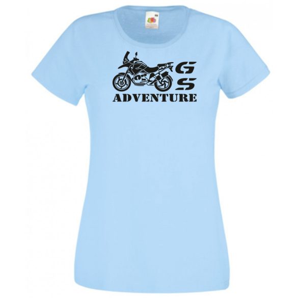 Motor fan BMW GS Adventure női rövid ujjú póló