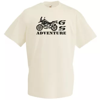 Motor fan BMW GS Adventure férfi rövid ujjú póló