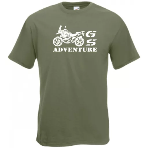 Motor fan BMW GS Adventure férfi rövid ujjú póló
