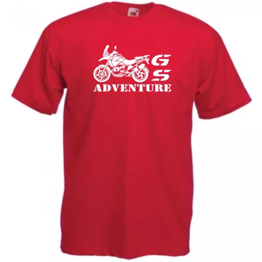Motor fan BMW GS Adventure férfi rövid ujjú póló