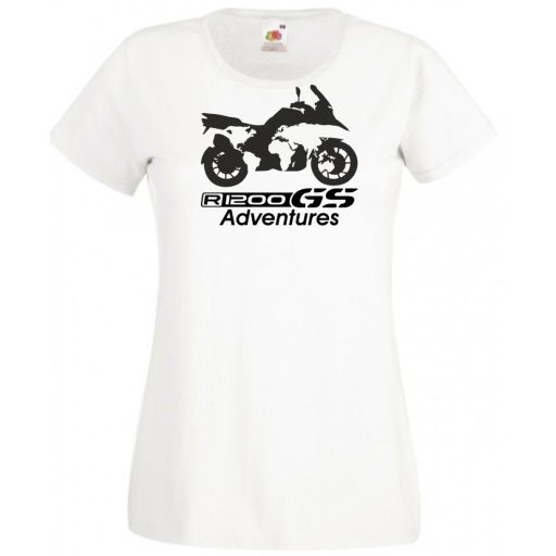Motor fan BMW GS Adventure női rövid ujjú póló