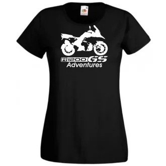 Motor fan BMW GS Adventure női rövid ujjú póló