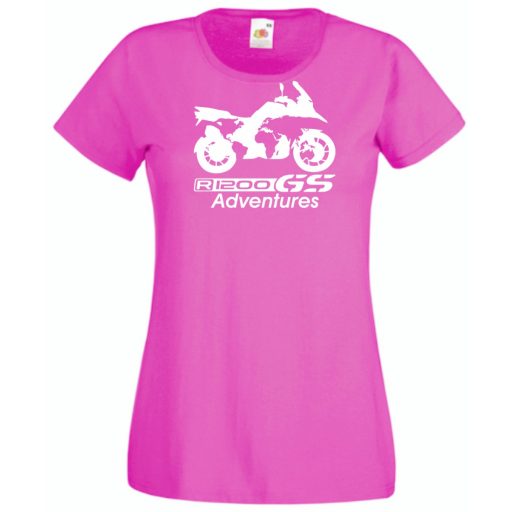 Motor fan BMW GS Adventure női rövid ujjú póló