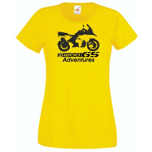 Motor fan BMW GS Adventure női rövid ujjú póló