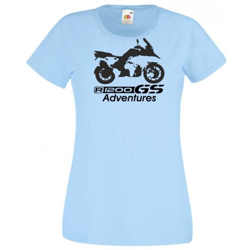 Motor fan BMW GS Adventure női rövid ujjú póló