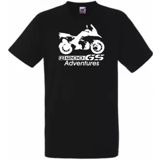 Motor fan BMW GS Adventure férfi rövid ujjú póló
