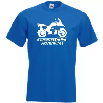 Motor fan BMW GS Adventure férfi rövid ujjú póló