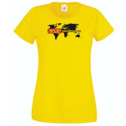 Motor fan BMW GS Adventure női rövid ujjú póló