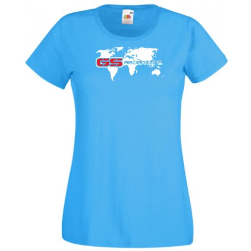 Motor fan BMW GS Adventure női rövid ujjú póló