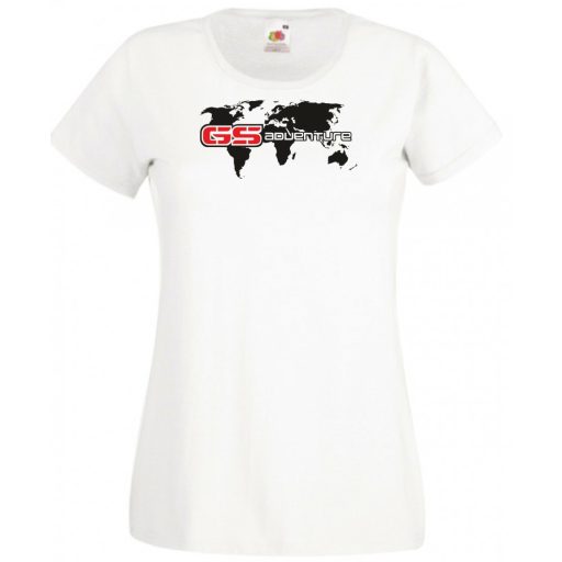 Motor fan BMW GS Adventure női rövid ujjú póló