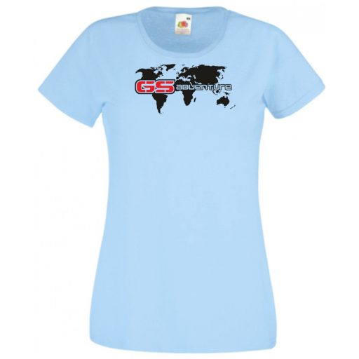 Motor fan BMW GS Adventure női rövid ujjú póló