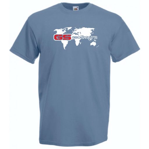 Motor fan BMW GS Adventure férfi rövid ujjú póló