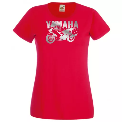 Motor fan Yamaha minima női rövid ujjú póló