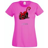 Humor DeadCat női rövid ujjú póló