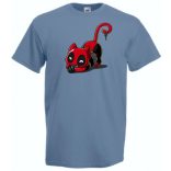 Humor DeadCat férfi rövid ujjú póló