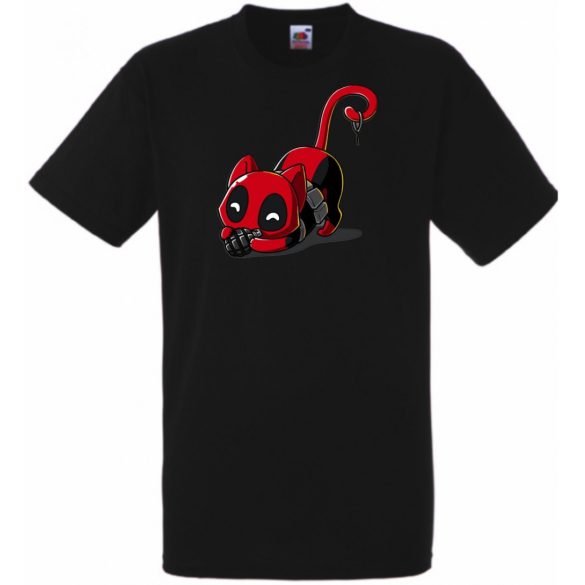 Humor DeadCat férfi rövid ujjú póló