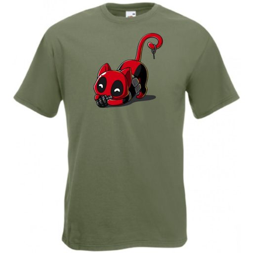 Humor DeadCat férfi rövid ujjú póló