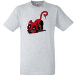 Humor DeadCat férfi rövid ujjú póló