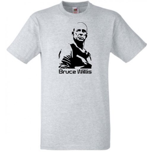 Akcióhős Bruce Willis férfi rövid ujjú póló