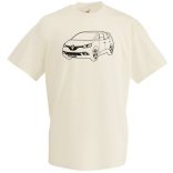 Autó fan Renault Grand Scenic férfi rövid ujjú póló