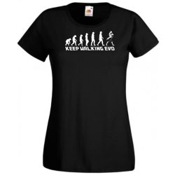 Keep Walking Evolution női rövid ujjú póló