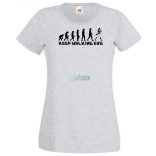 Keep Walking Evolution női rövid ujjú póló