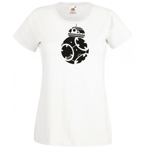 Funny Droid BB8 női rövid ujjú póló