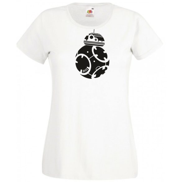 Funny Droid BB8 női rövid ujjú póló