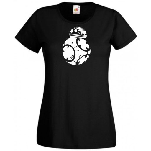 Funny Droid BB8 női rövid ujjú póló