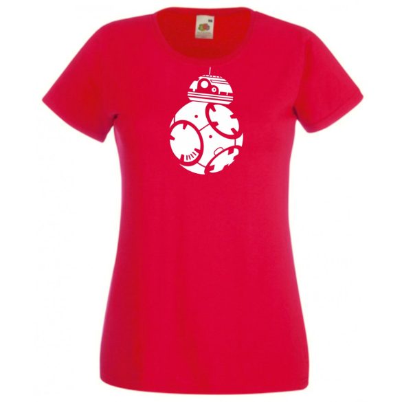 Funny Droid BB8 női rövid ujjú póló